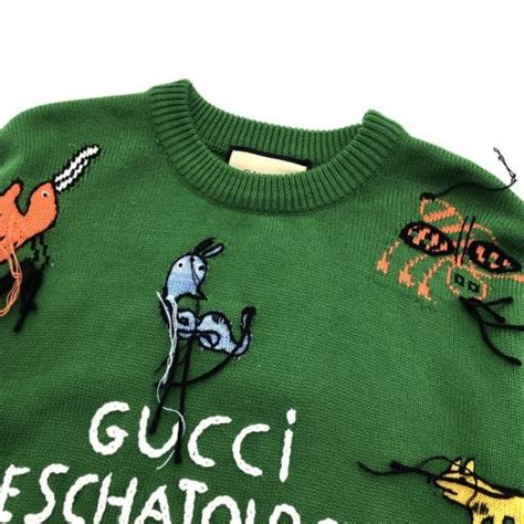 gucci eschatology sweater|gucci jumper women.